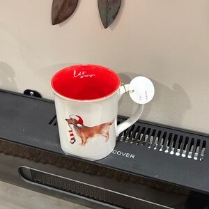 Fringe Studio White Ceramic Mug Christmas mug